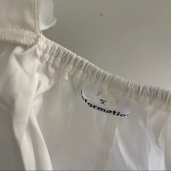 Reformation White Renzo Top - Picture 6 of 6